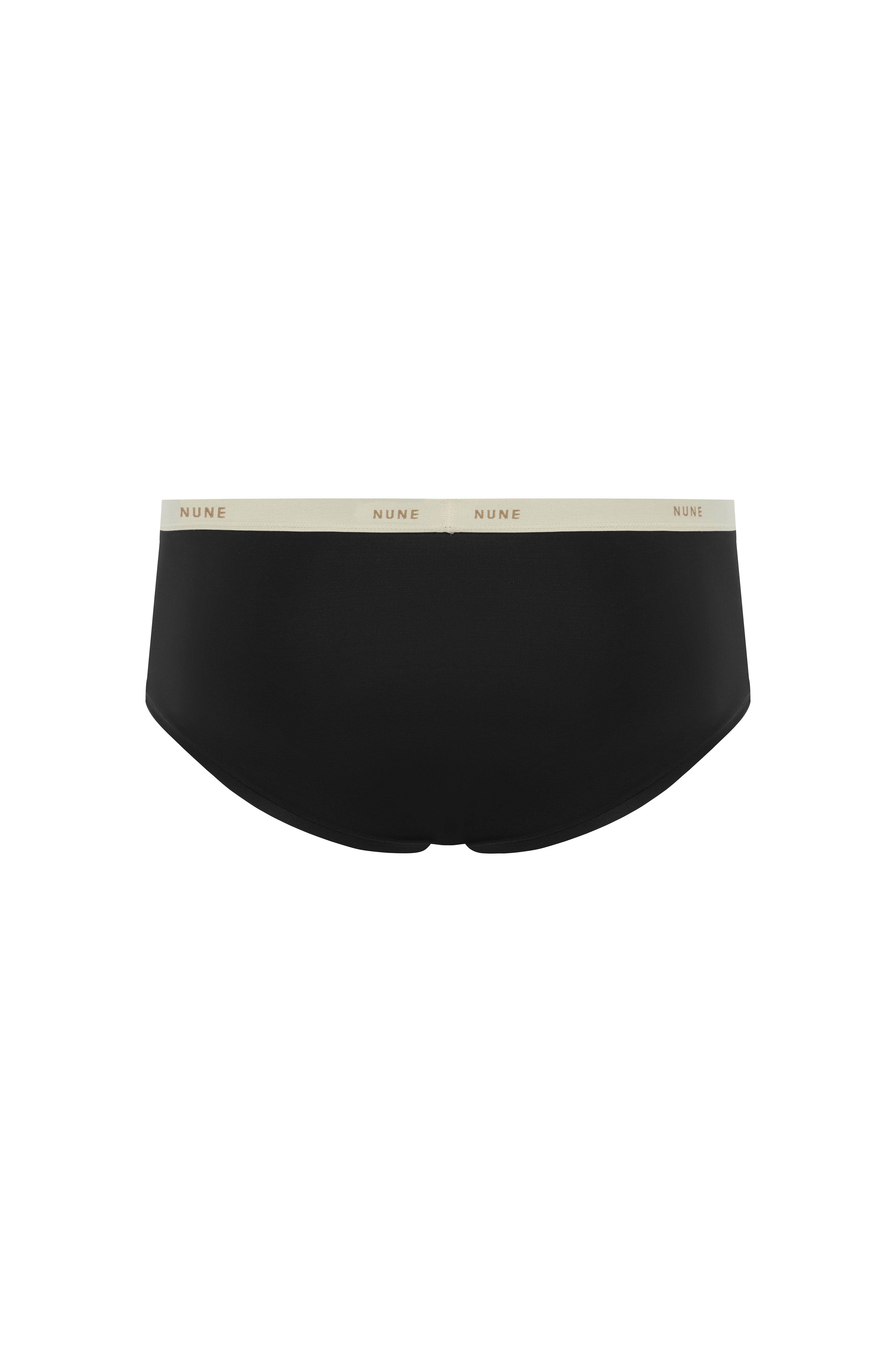 Men's Black Original Brief made from soft micromodal blend back view