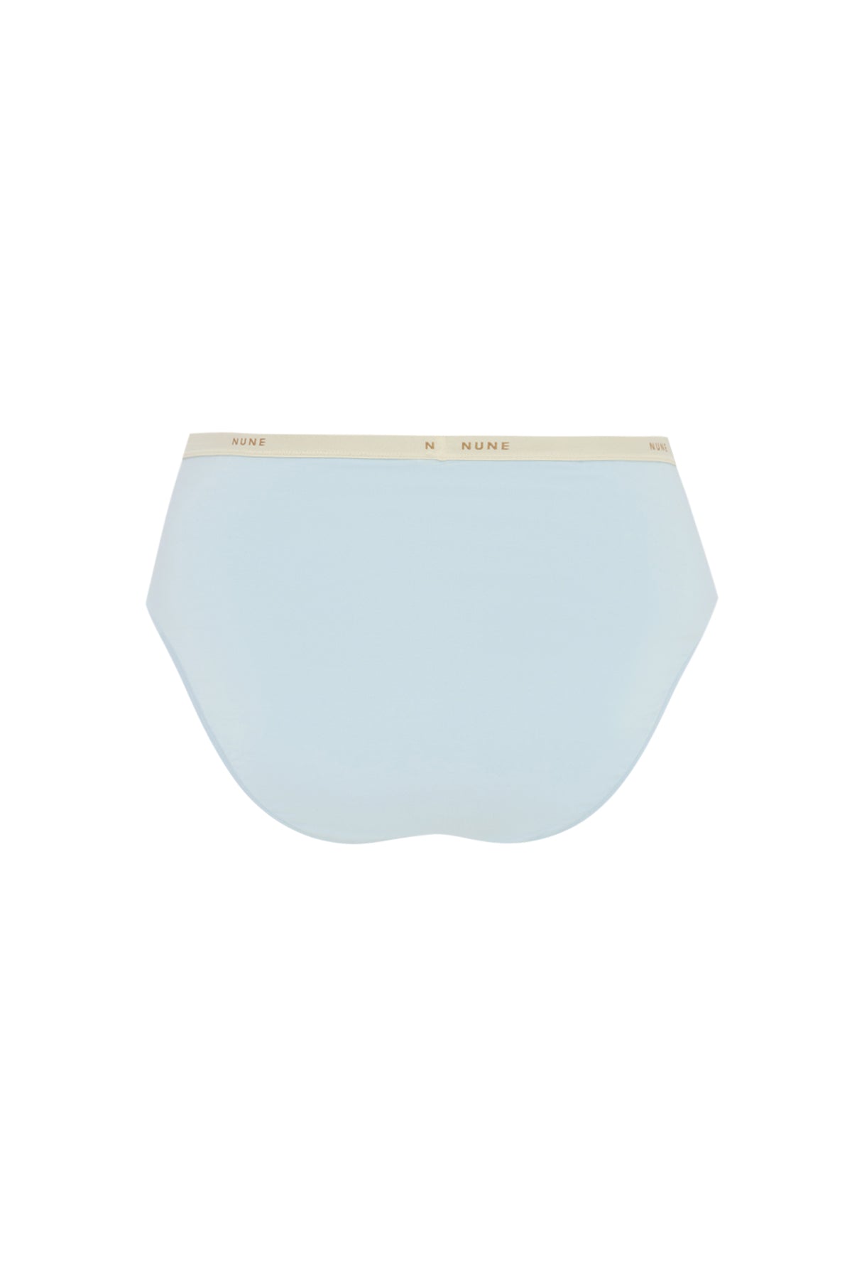 Women's Daybreak High Waist Brief featuring soft folded edges and a double-lined front made from a silky-soft micromodal blend back view