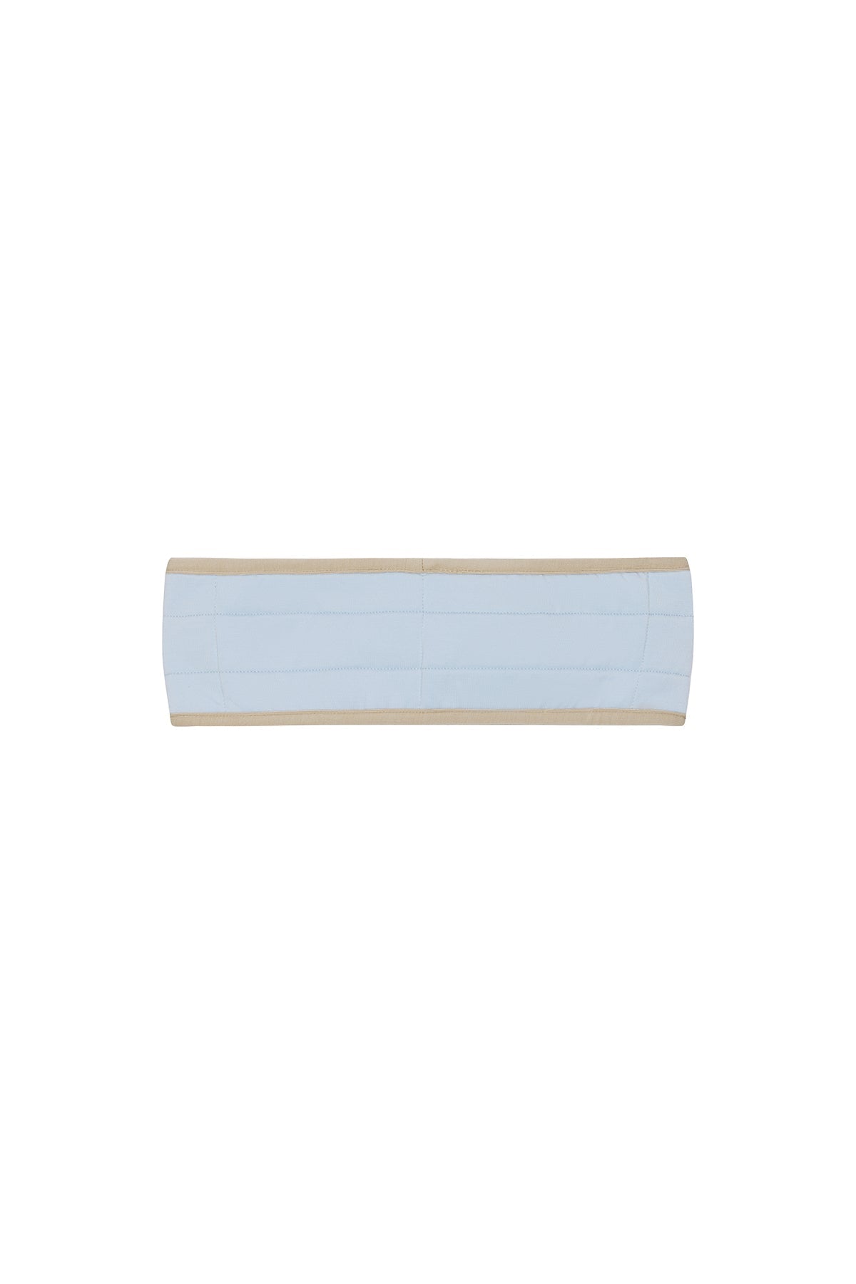 Daybreak padded, adjustable headband with Latte bind edging