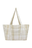 Oat Check Doona Tote back view