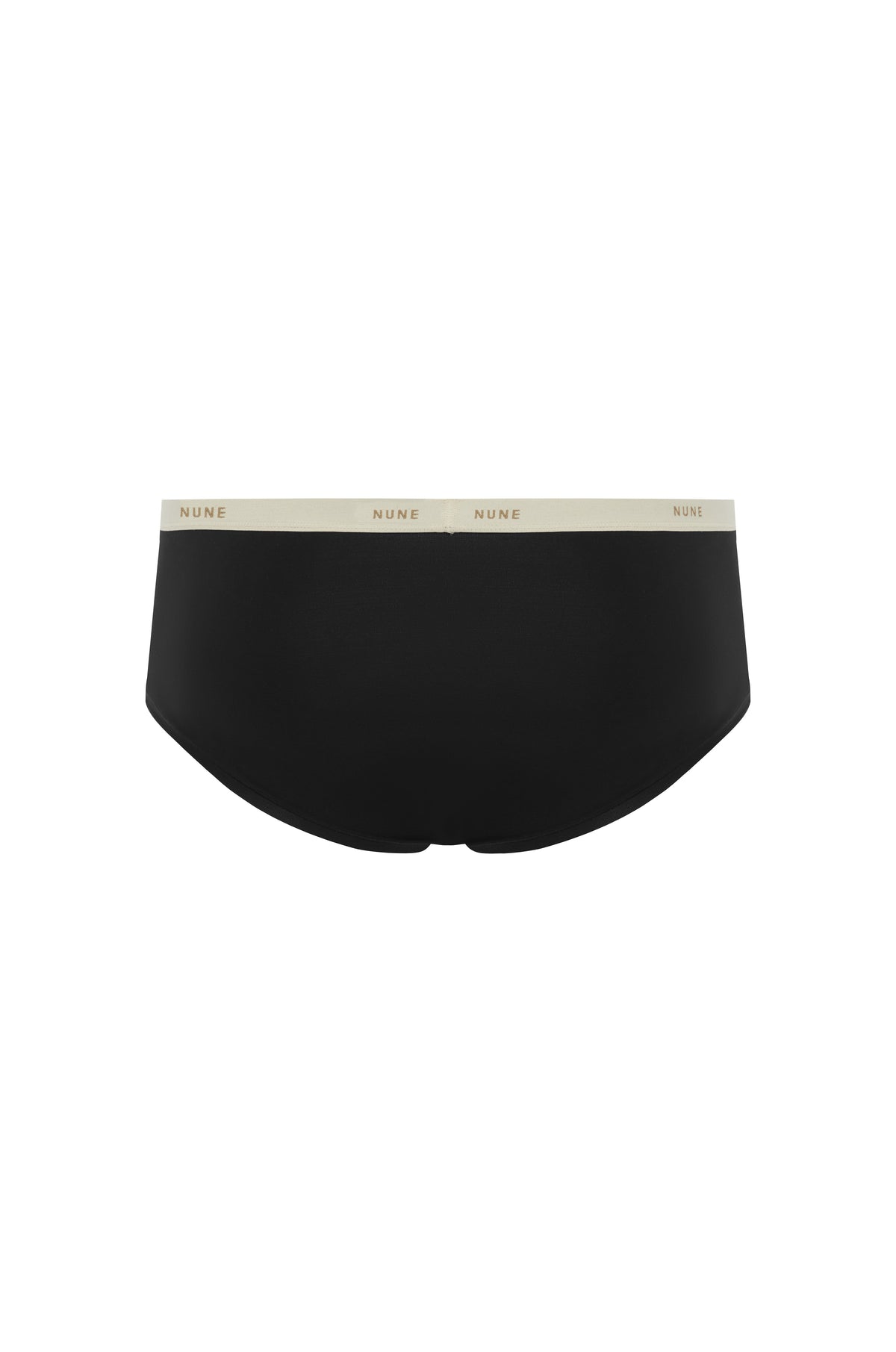 Men's Black Original Brief made from soft micromodal blend back view
