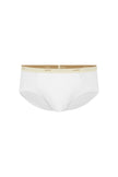 Men's Original Brief in White front view 