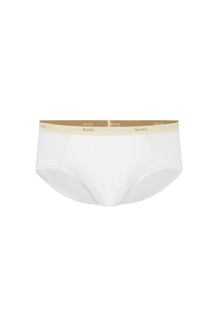 Men's Original Brief in White front view 