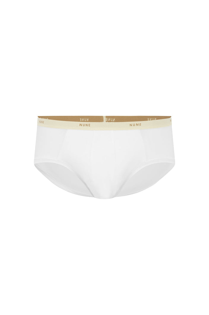Men's Original Brief in White front view 