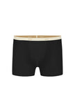 Men's Black Original Boxer Brief made from soft micromodal blend front view