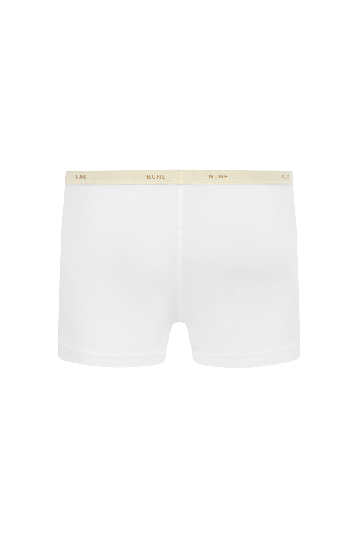 Men's White Original Boxer Brief made from soft micromodal blend back view