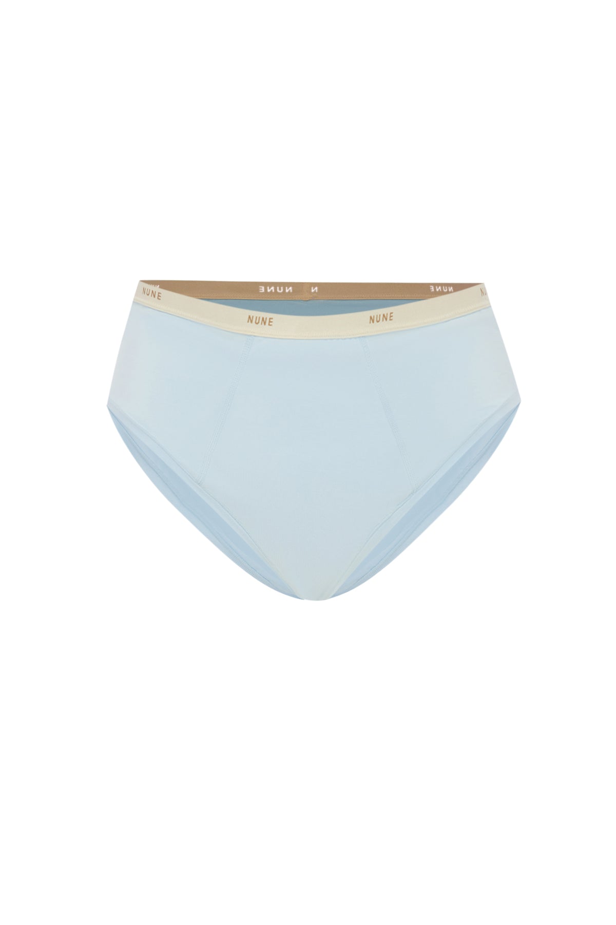 Women's Daybreak High Waist Brief featuring soft folded edges and a double-lined front made from a silky-soft micromodal blend front view
