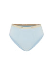 Women's Daybreak High Waist Brief featuring soft folded edges and a double-lined front made from a silky-soft micromodal blend front view
