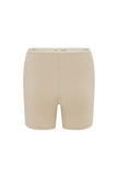Women’s Boxer Brief in Latte silky-soft micromodal blend, like his Boxer Briefs, only cooler, back view
