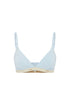Triangle Bralette with a flattering low neckline and adjustable straps in daybreak silky-soft micromodal blend, front view