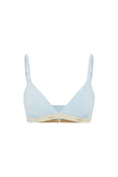 Triangle Bralette with a flattering low neckline and adjustable straps in daybreak silky-soft micromodal blend, front view