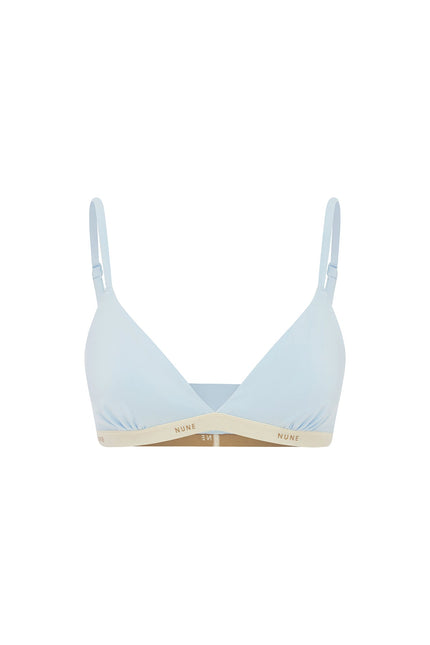 Triangle Bralette with a flattering low neckline and adjustable straps in daybreak silky-soft micromodal blend, front view