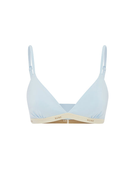 Triangle Bralette with a flattering low neckline and adjustable straps in daybreak silky-soft micromodal blend, front view