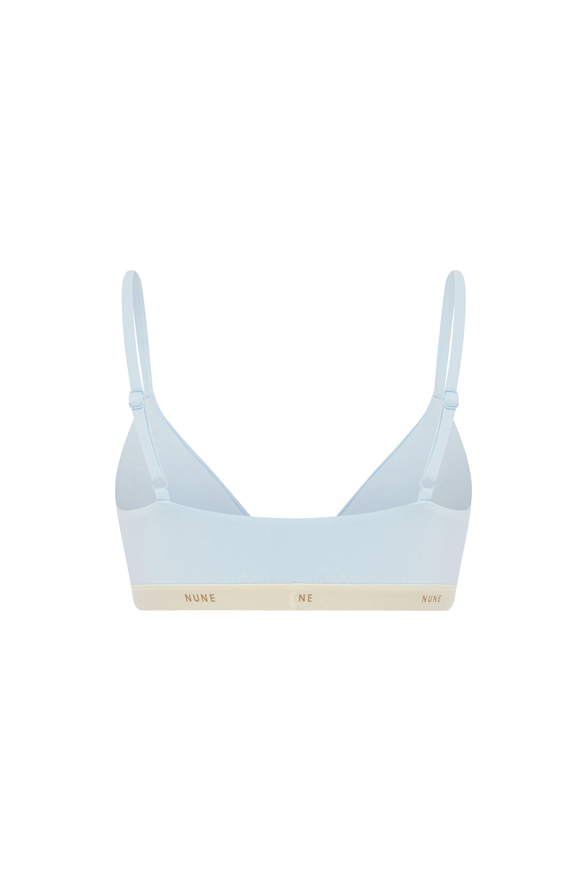Triangle Bralette with a flattering low neckline and adjustable straps in daybreak silky-soft micromodal blend, back view