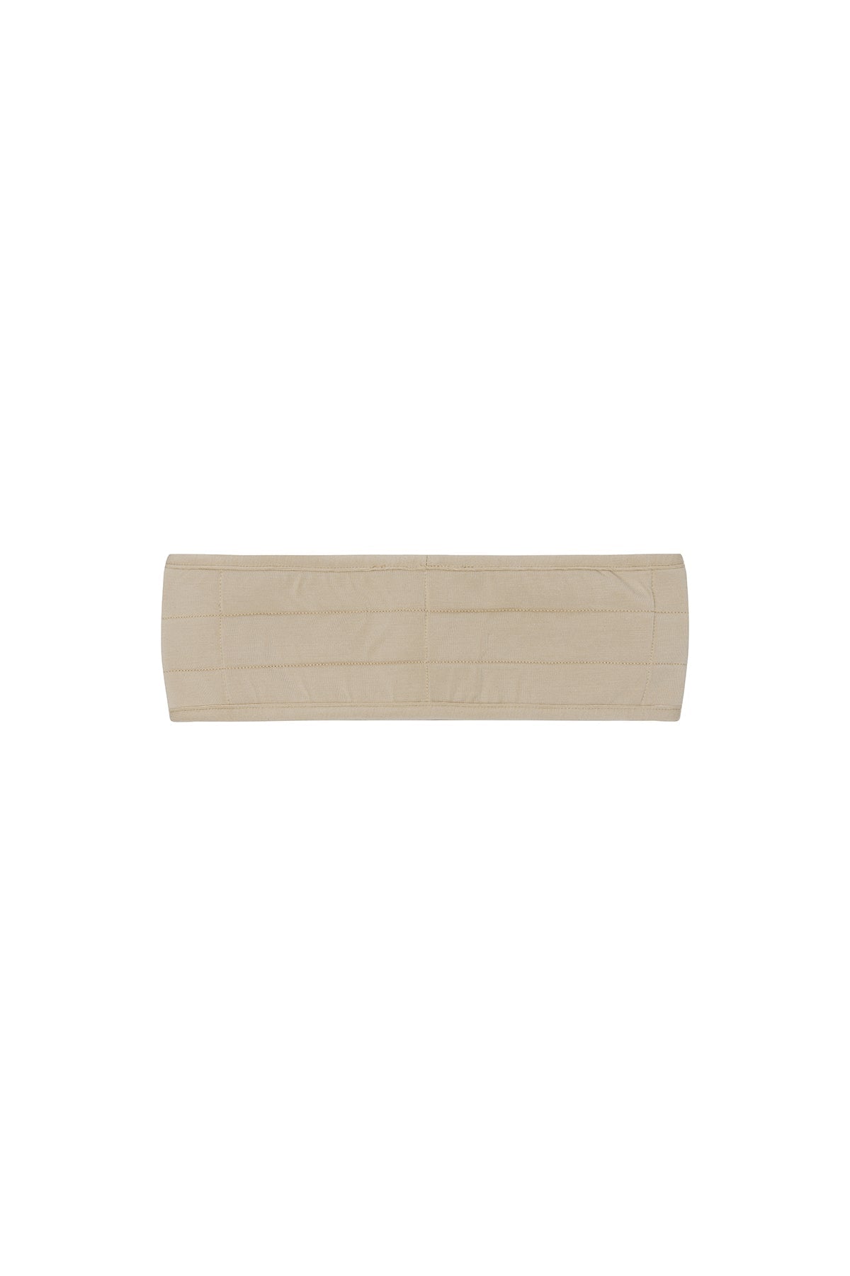 Latte padded, adjustable headband back view